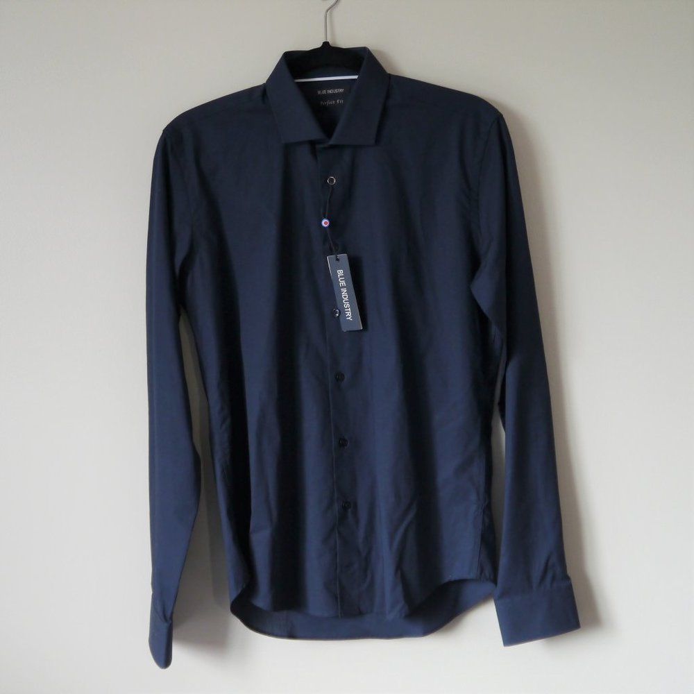 Blue Industry Navy Dress Shirt